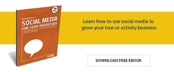 social media for tours and activities